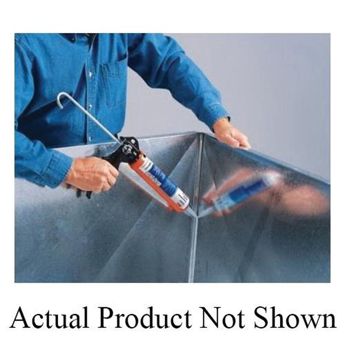 3M Polyurethane Sealant 540 47196 White 400 mL sausage pack, moisture-curing sealant for flexible