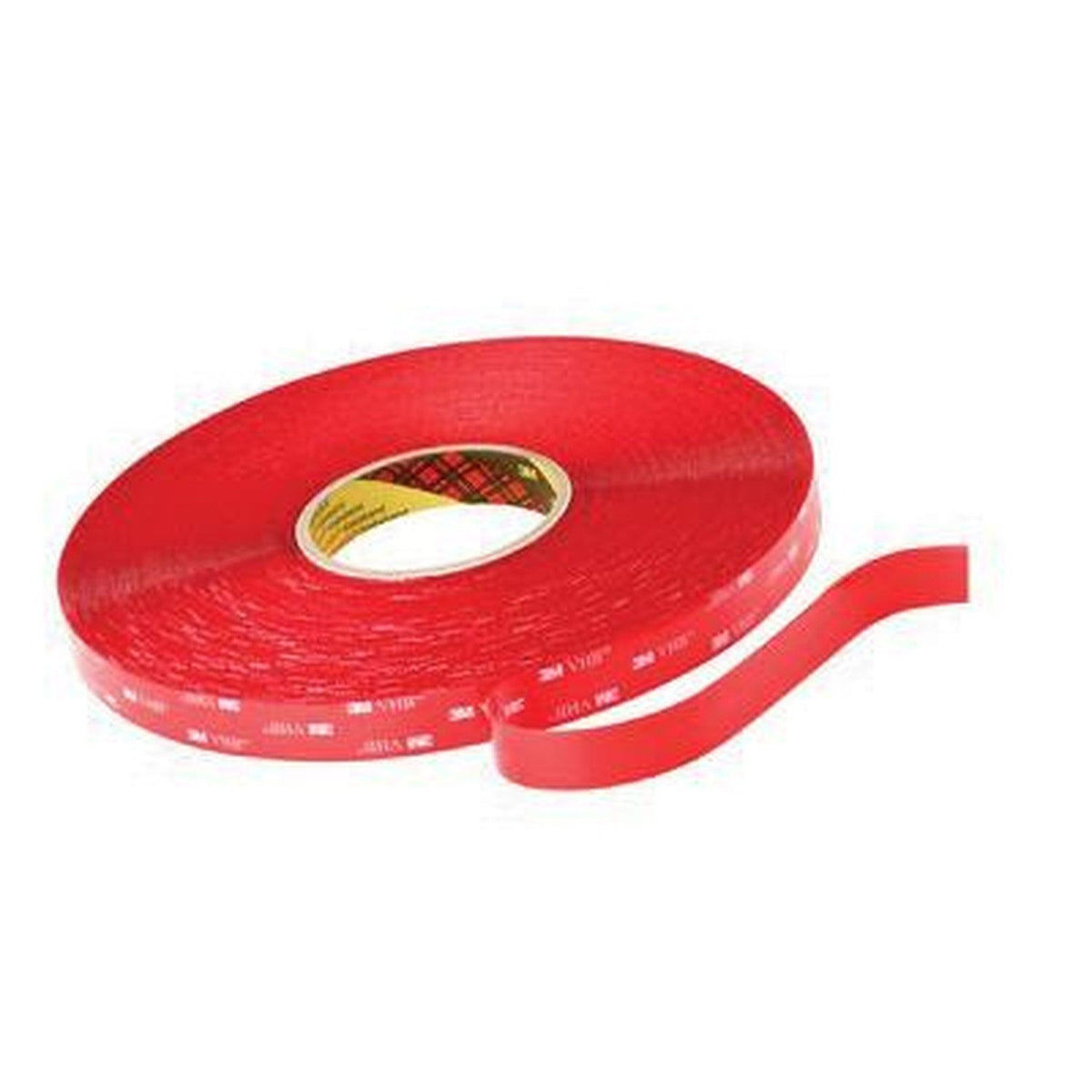 3M 84151 VHB Tape 4910 Clear 1/2 in x 36 yd 40 mil 18-Roll Case for Strong Bonding