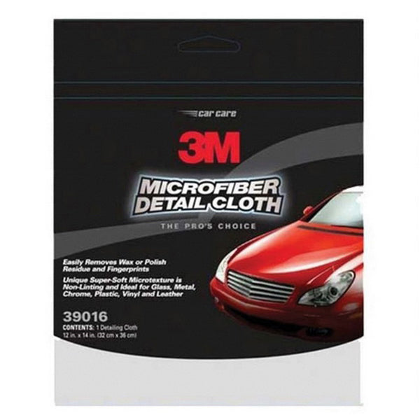 3M Scotch-Brite Detailing Cloth 39016 12 x 4.1 in Yellow Microfiber