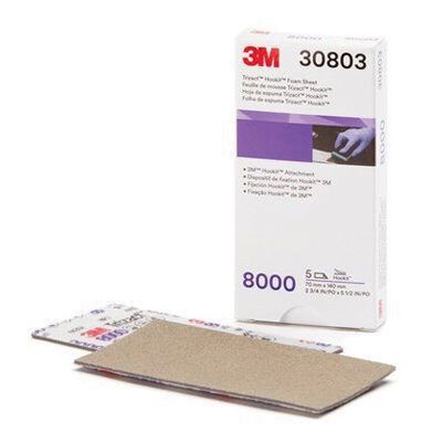 Trizact 8000 Grit Fine Sanding Sheet 70 mm × 140 mm Wet/Dry, Part 30803