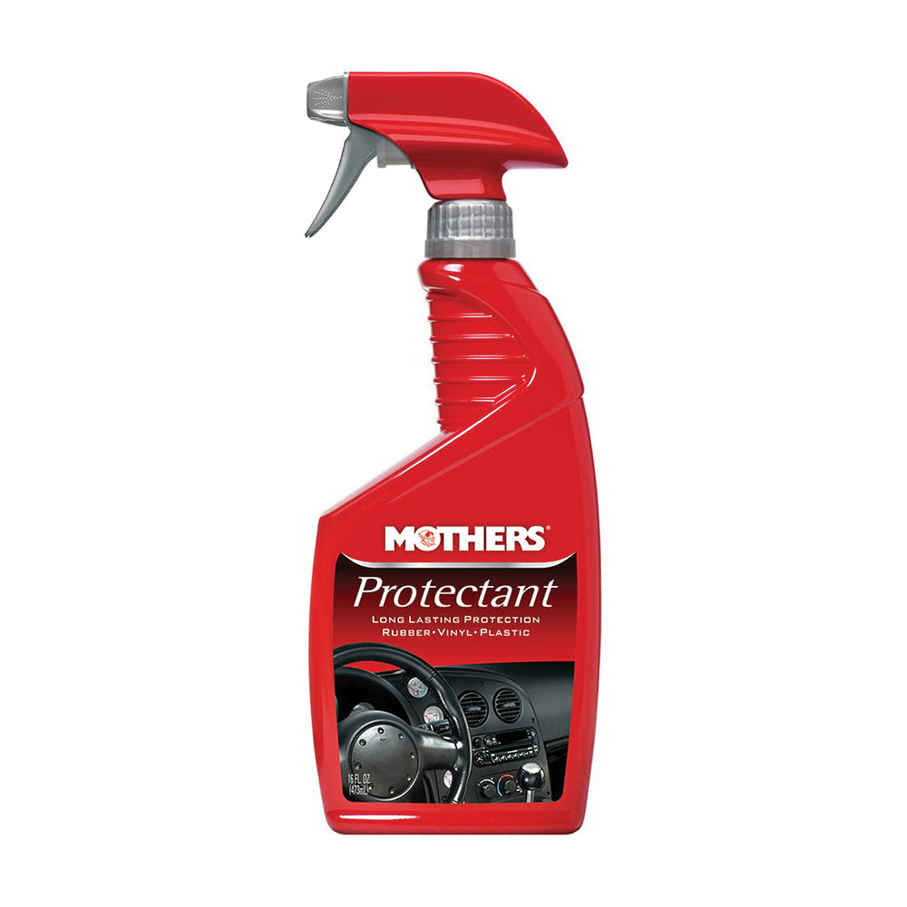 Mothers 05316 Protectant 16 oz Aerosal Can White Liquid UV Blocking for Dashboards, Bumpers, Trim