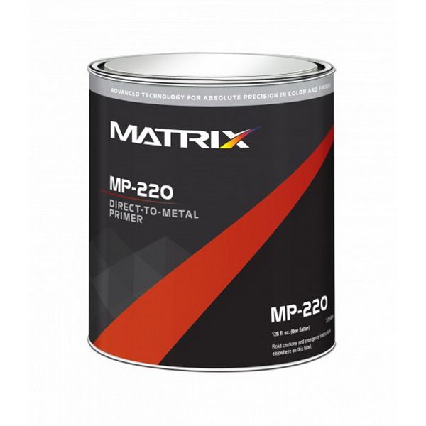 Matrix MP-220-G01 2.1 VOC DTM Primer 1 gal Gray Can 4:1 Mix
