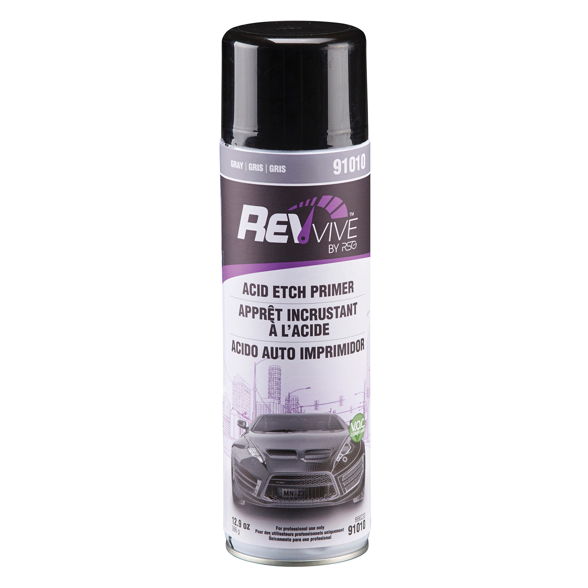 RSG 91010 Acid Etch Primer 12.9 oz Gray Liquid Aerosol