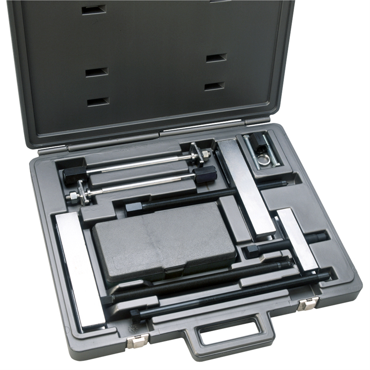 OTC Tools 10-Ton Push-Puller Set - Part 1180, includes three pullers and gear/pulley accessories in