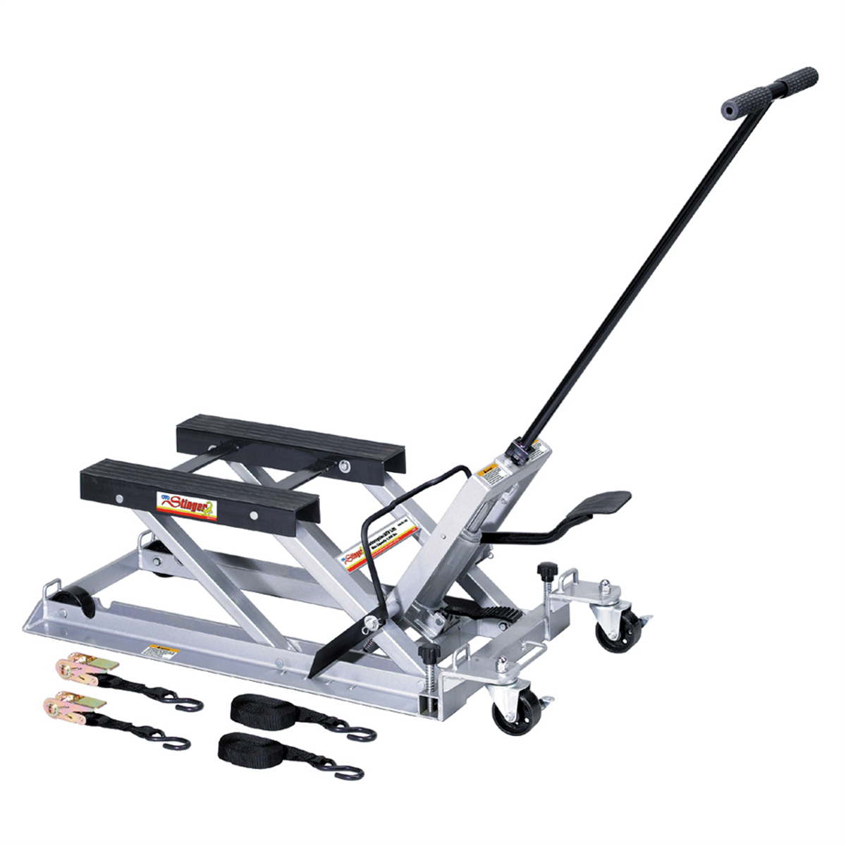 OTC Tools Motorcycle Lift 1545 1,500 lb Capacity, 3½-In Minimum Clearance, Lifts to 16¾ In for