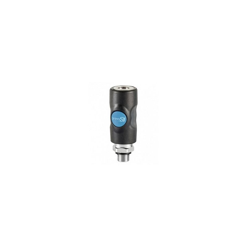 Prevost ISI061251 Industrial Interchange Coupler 1/4 in MNPT Composite Body