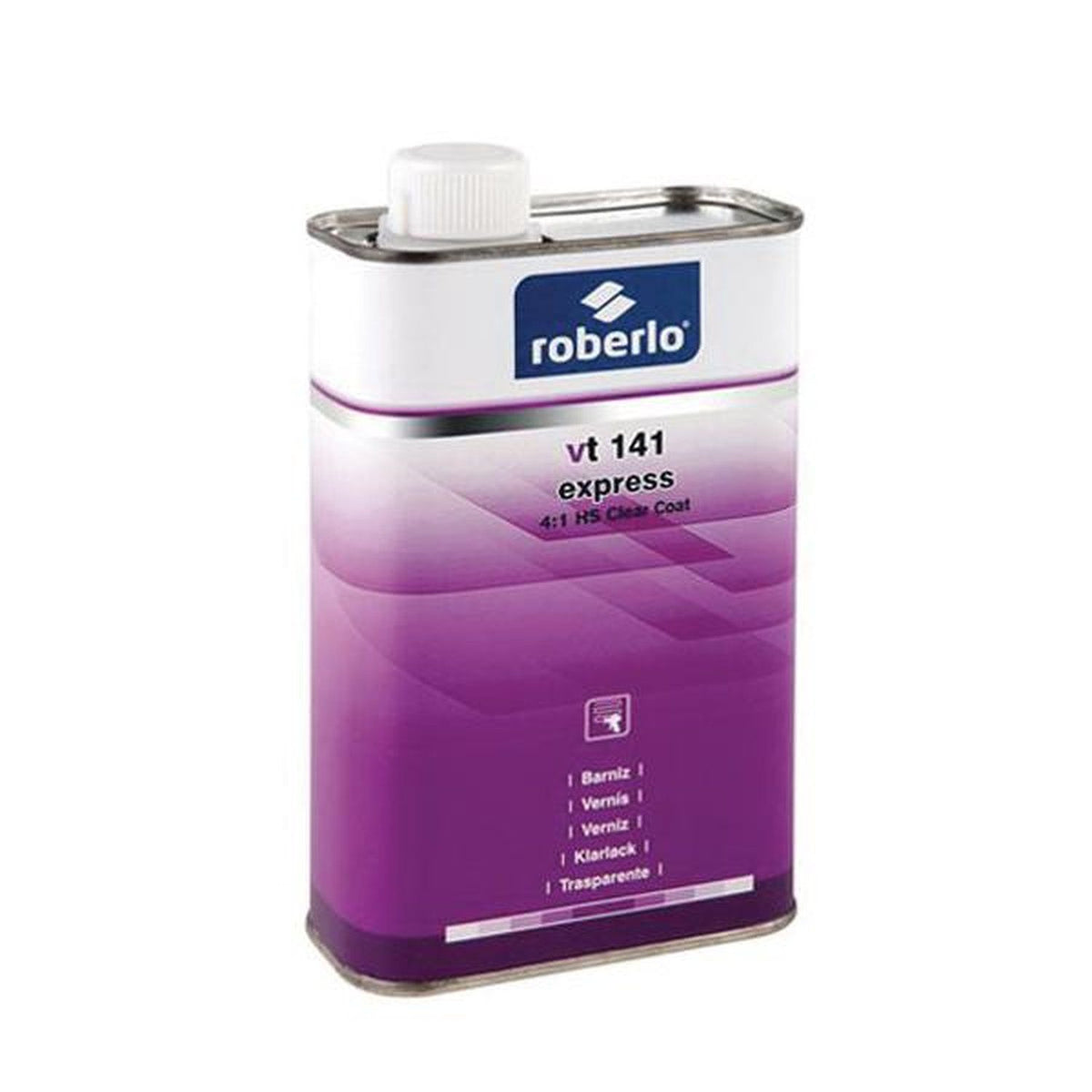 Roberlo 63040 Express Clearcoat 3.78L 4:1 Ultra Fast Spot Repair