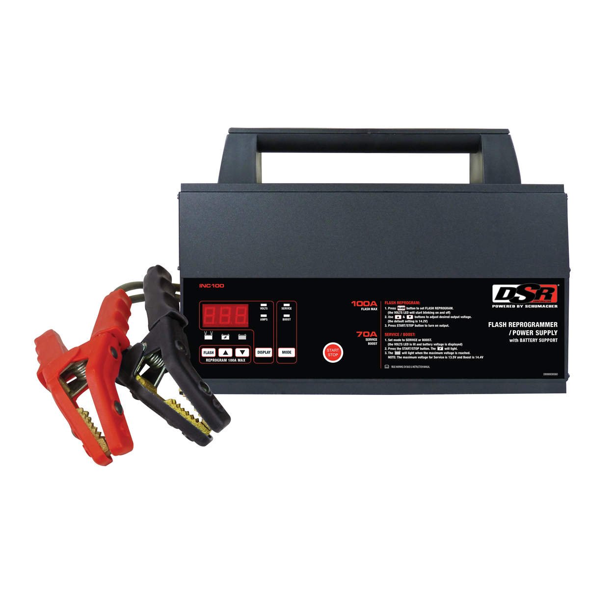 Schumacher Electric DSR140 12V/24V Manual Battery Charger with 50 Amp 12V Boost, 25 Amp 24V Boost