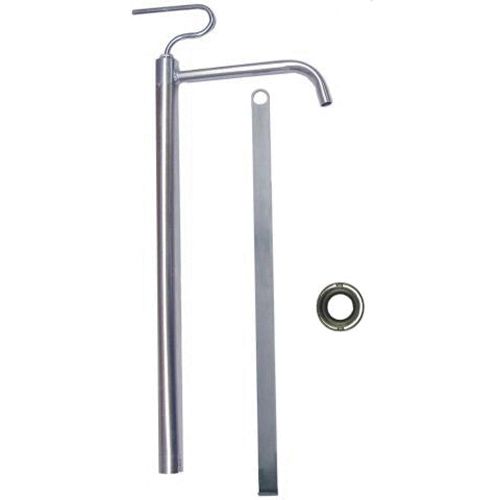 Tool Aid 17500 Pail Pump, PTFE Seal, Suitable for 5-gal and 6-gal Pails, Steel Construction