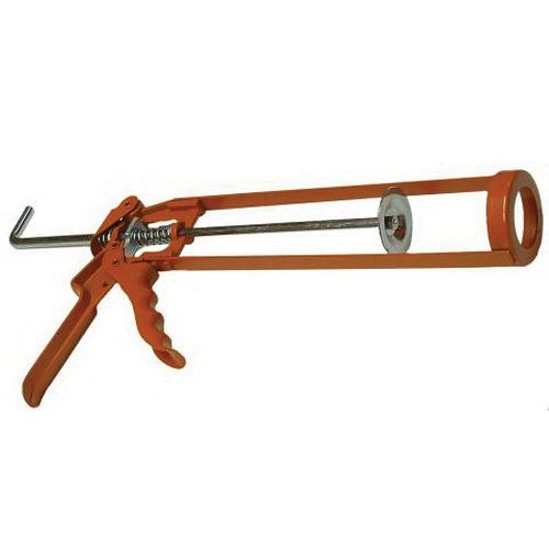 Tool Aid 19300 Heavy-Duty Manual Caulking Gun, Epoxy-Coated Steel, 1/10 gal Cartridge