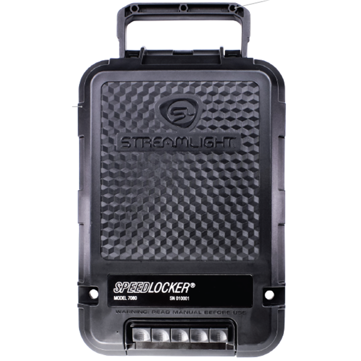 Streamlight SpeedLocker Portable Lockable Storage Container - Black - Model 59000