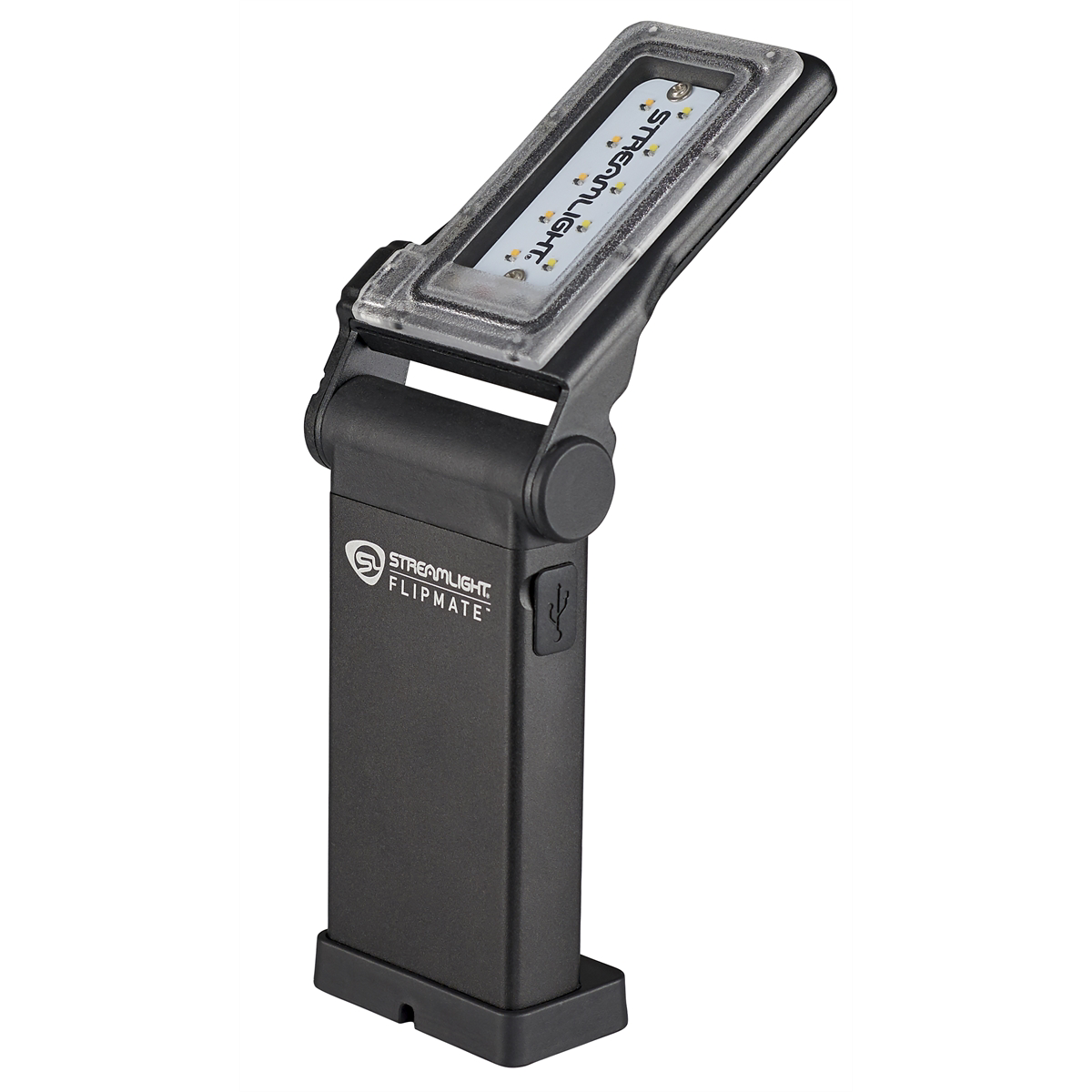 Streamlight FlipMate Rechargeable Black 61500 - Bright White and High CRI Color-Rite Light