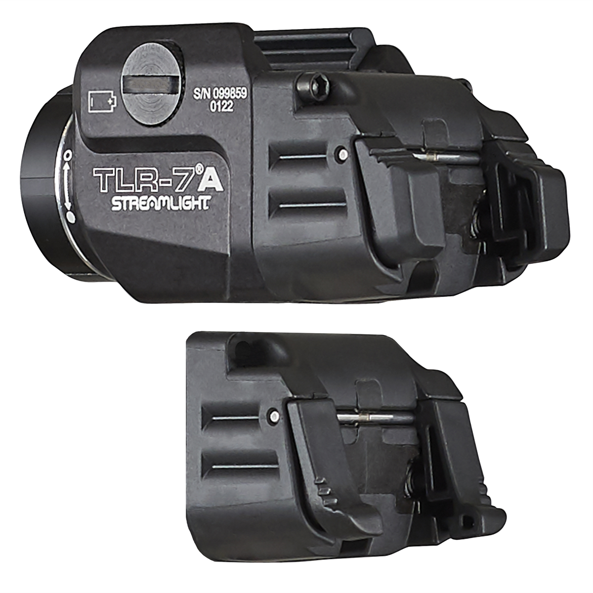 Streamlight 69424 TLR-7A FLEX Multi-Fuel Tactical Rail Light, 500 Lumens, 5,000 Candela