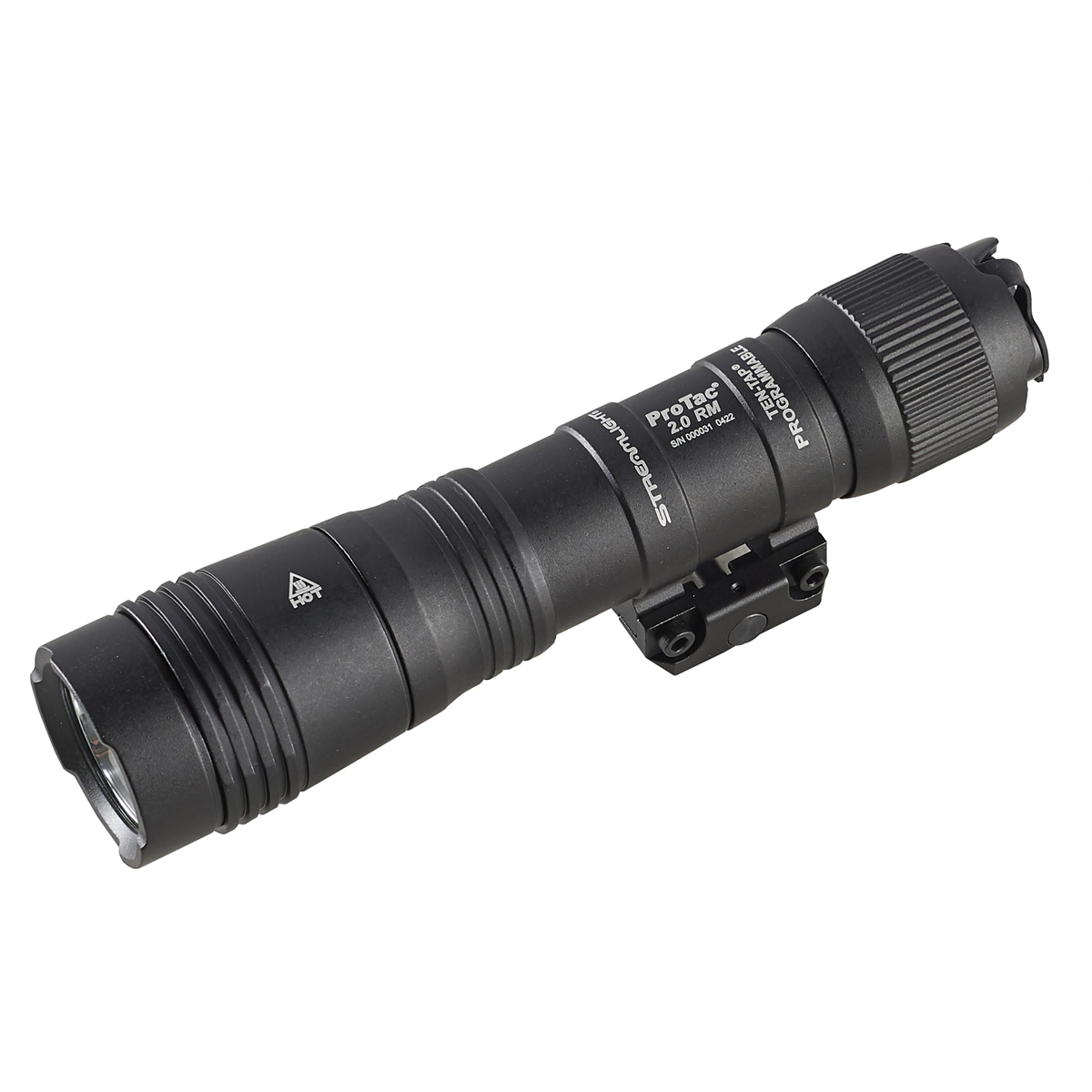 Streamlight ProTac 2.0 Rechargeable Flashlight with Rail Mount, Black