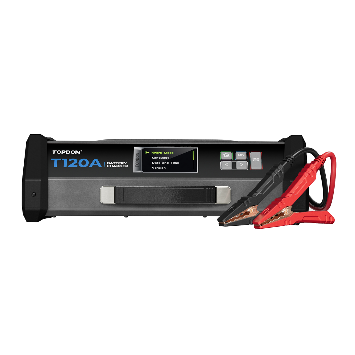 Topdon Tornado120000 120A Stable Power Supply and 12V Battery Charger, 16.5 Ft Length, Model