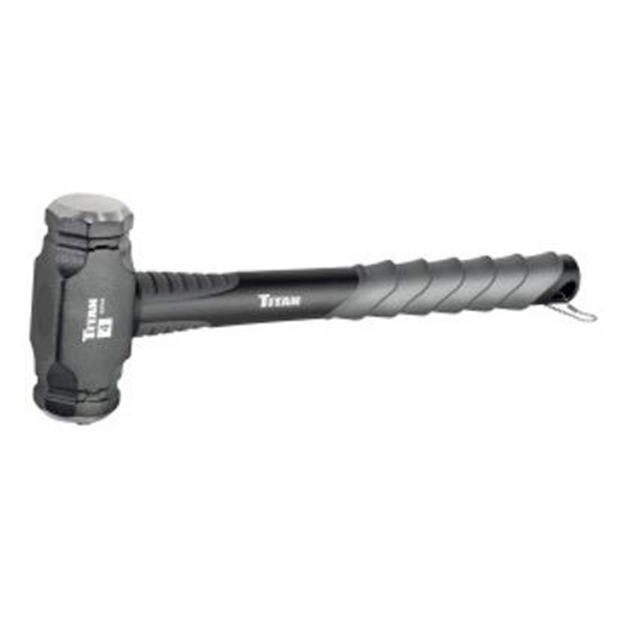 Titan Hand Tools 4 lb Cross Pattern Drilling Hammer 63704 with reinforced fiberglass handle for
