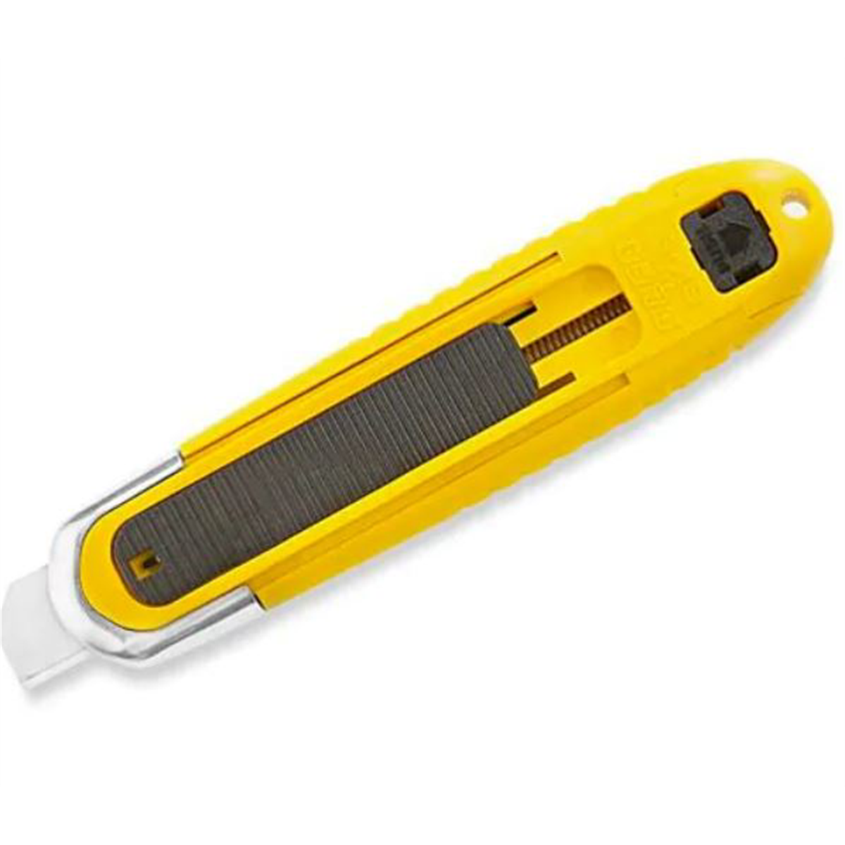 Uline Olfa Self-Retracting Knife H-3556 with Spring Blade, Metal Tip for Cutting, Tape Slitting
