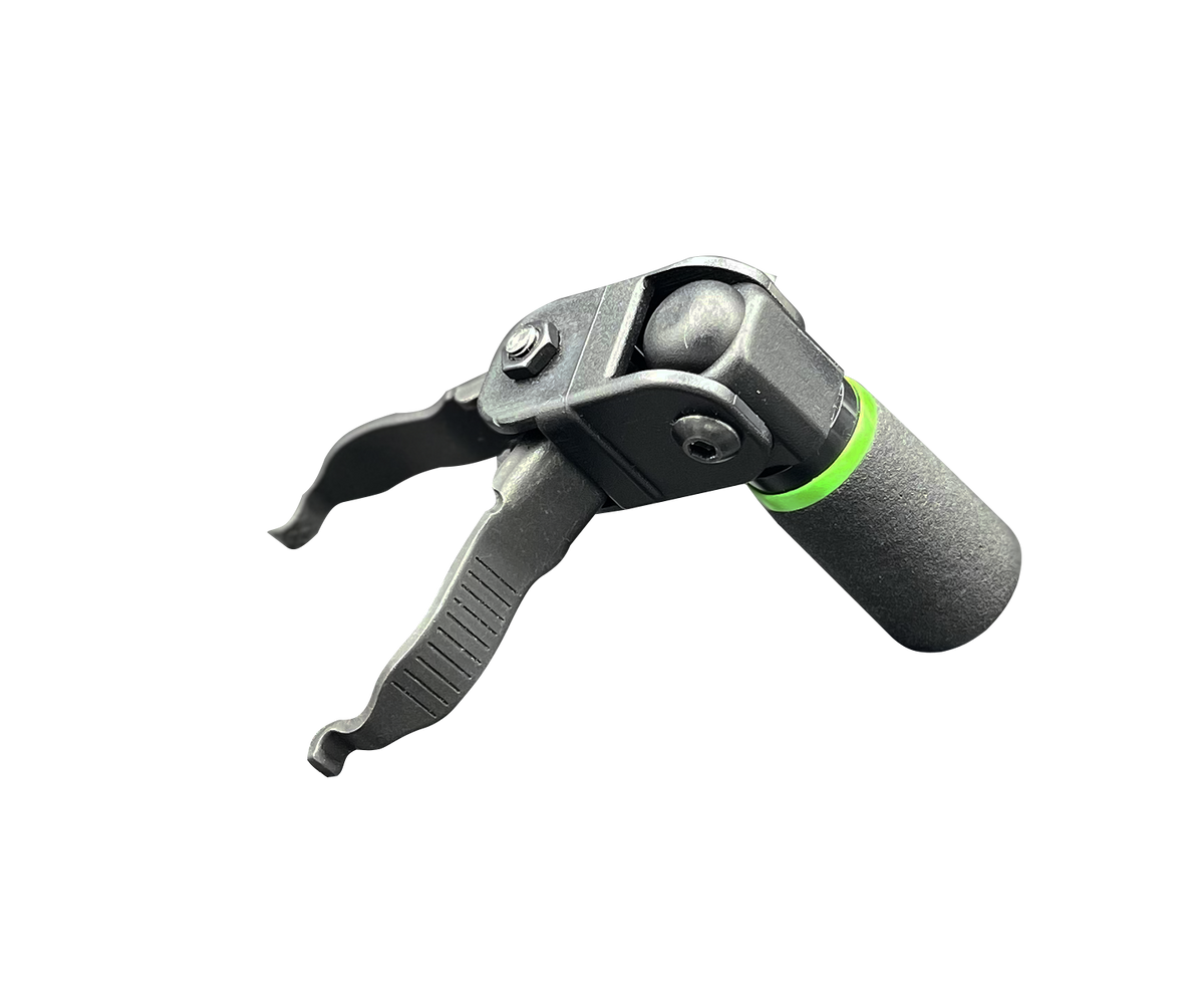Vim Tools Button Clip Tool BCT1 with 180° swivel head and spring-loaded jaws