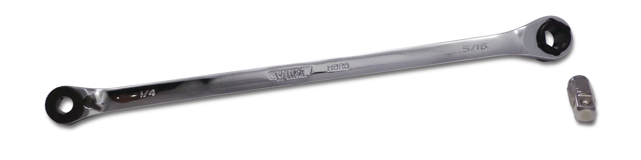 Vim Tools HBR8 8" Hex Bit Ratchet Compatible with 10/4" and 5/16" Hex Bits