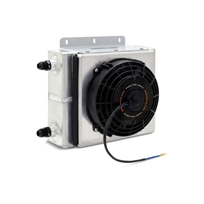 Mishimoto MMOC-23-K 23-Row Universal Oil Cooler Kit with 8" Fan