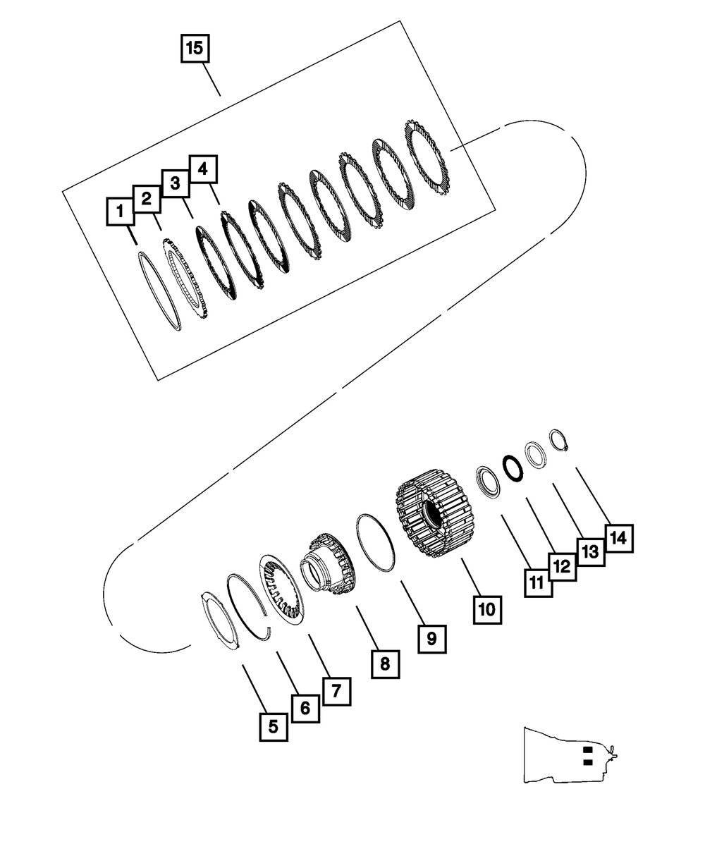 Mopar 52108148AA Bearing Retainerfor 12-18 Jeep Wrangler JK Rubicon, Sahara, Sport, Sport S, Unlimited Rubicon, Unlimited Sahara, Unlimited Sport, & Unlimited Sport S