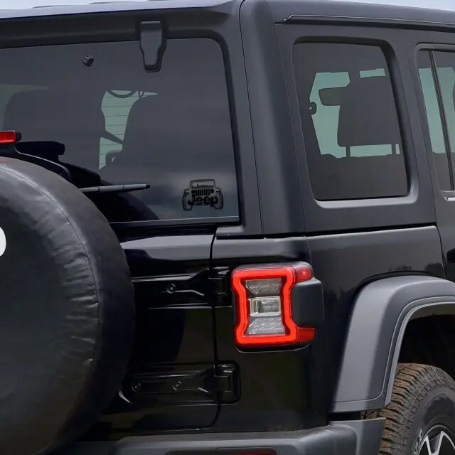 Mopar Big Tire Jeep Front Graphic for 01-26 Jeep Wrangler TJ, JK, JL, & Gladiator JT
