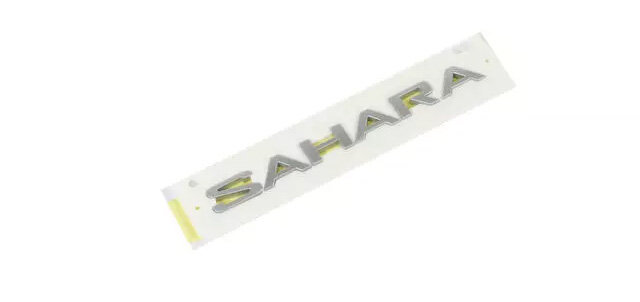 Mopar 68333673AA Front Fender" SAHARA" Nameplate for 18-25 Jeep Wrangler JL