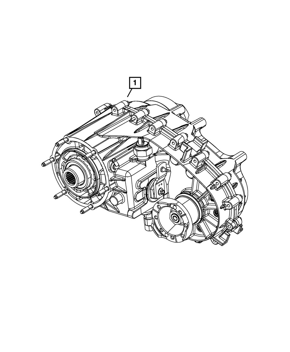 Mopar R2123497AB Np241 Transfer Case- Remanufacturedfor 12-18 Jeep Wrangler JK