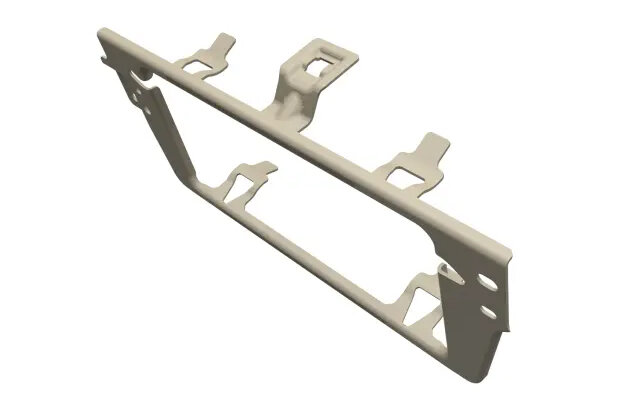 Mopar 68080832AA Radio Bracket for 13-16 Jeep Wrangler JK 3.6L V6