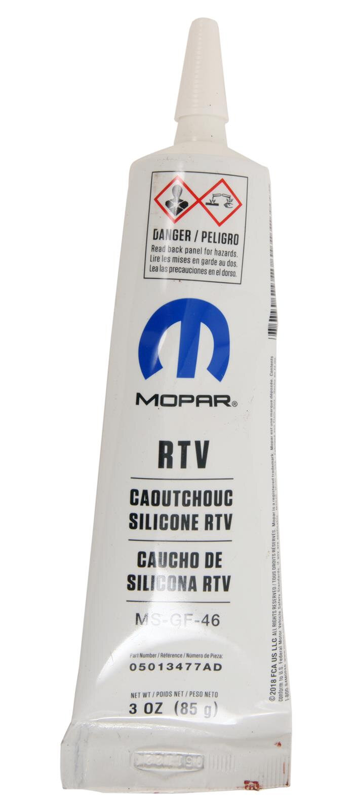 Mopar 5013477AE RTV Sealantfor 20-26 Jeep Gladiator JT , 18-19 Cherokee KL