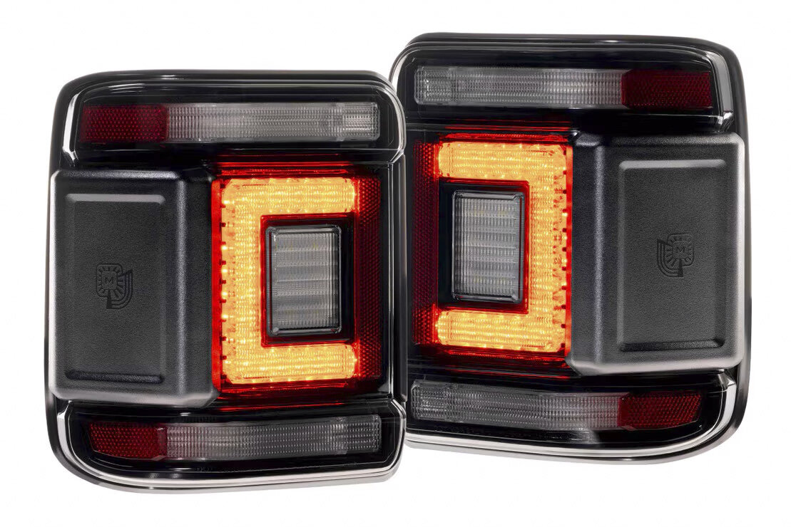 Morimoto XB LED Low Profile Tail Lights for 18-26 Jeep Wrangler JL