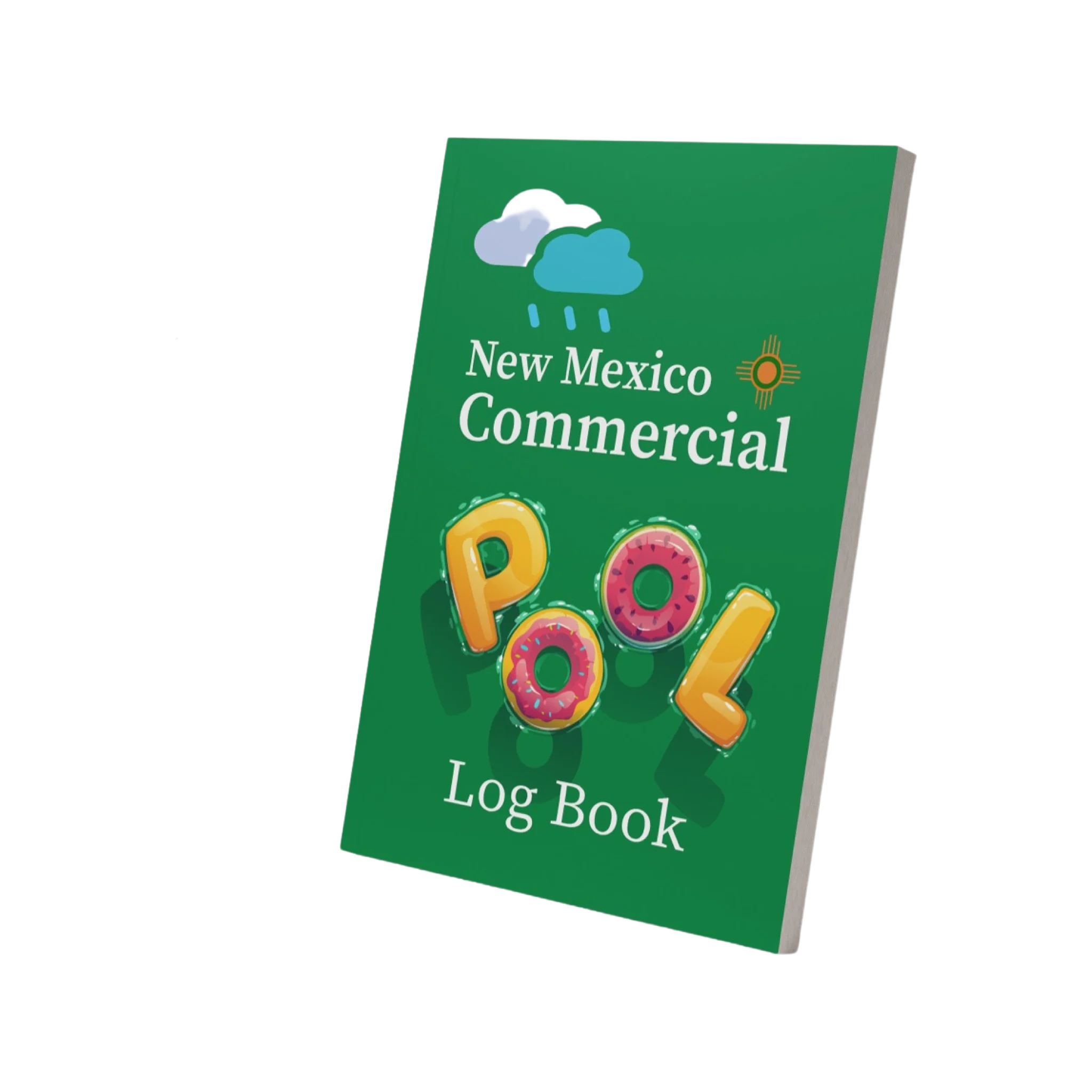 New Mexico Commercial Pool Log Book – Paperback