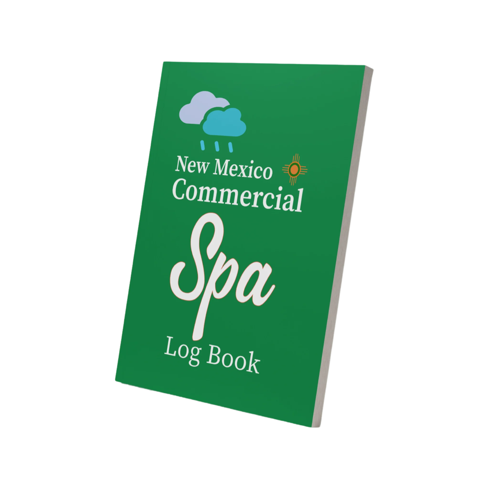 New Mexico Commercial Spa Log Book – Paperback