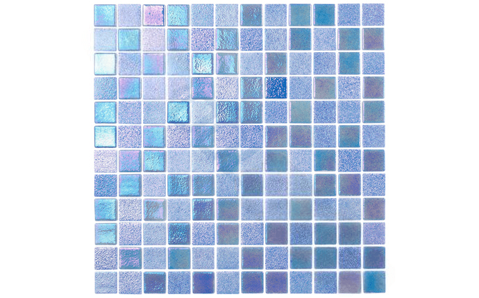 NPT 1″ x 1″ Opal Sky Blue Pool Tile OPL-SKY1X1