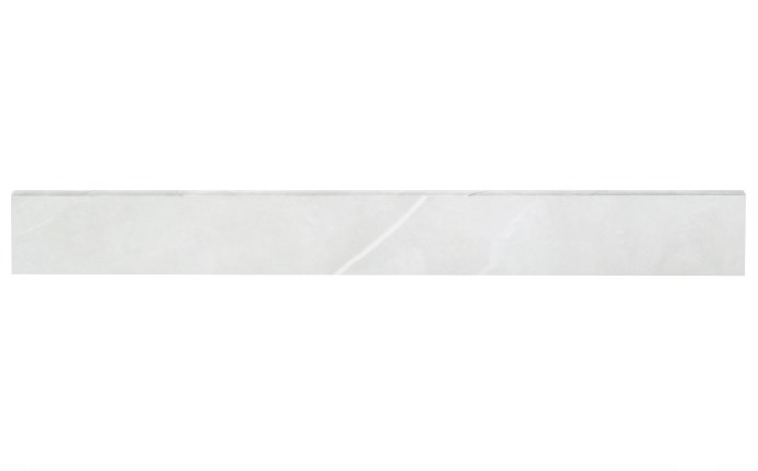 NPT 3″ x 24″ Single Bullnose Polished Porcelain Tile Gray PUL-GRAY SBN