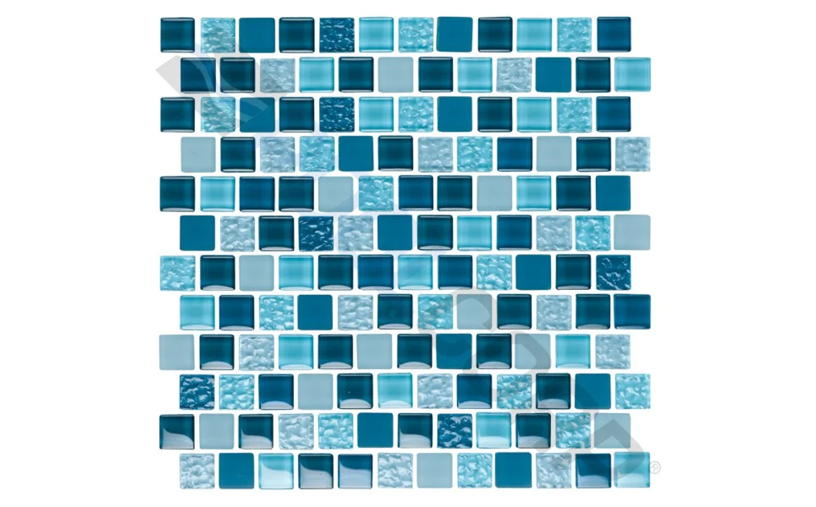 NPT ES-IMPERIAL1X1 1″ x 1″ Essence Glass Tile Imperial Blue