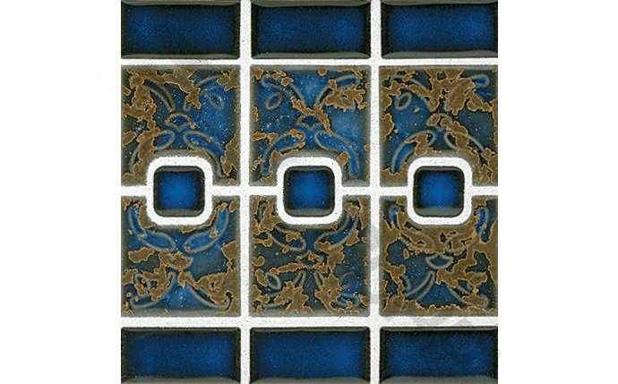 NPT LC-2440S Luciana Tile Terra Mosaic Border