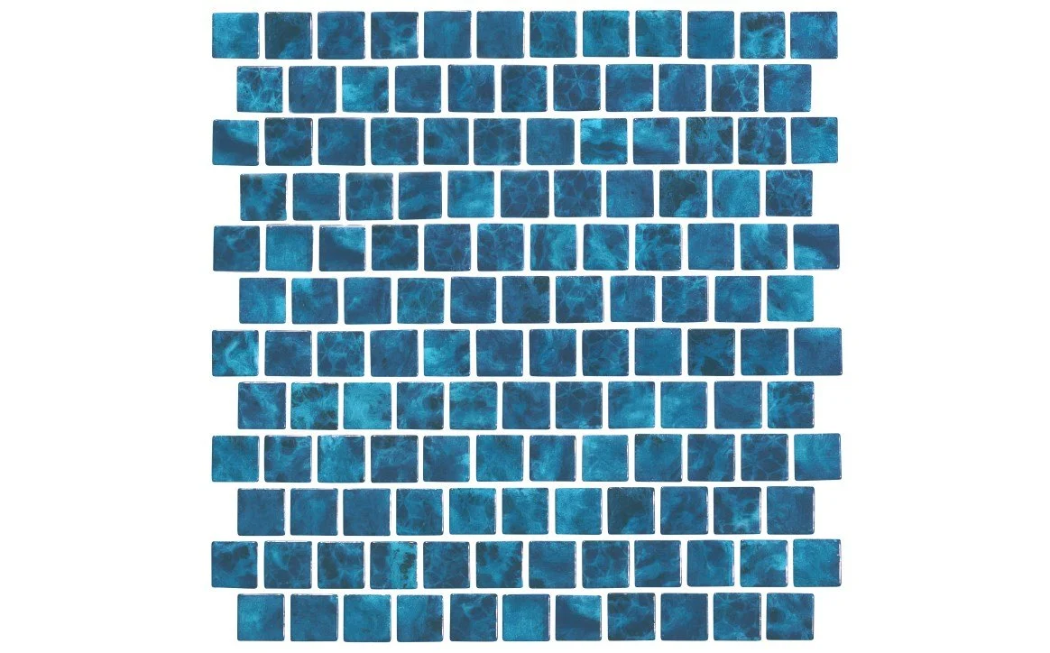 NPT MK-G-INDIGO 1″ x 1″ Mini Koyn Tile Indigo 1.03 SqFt