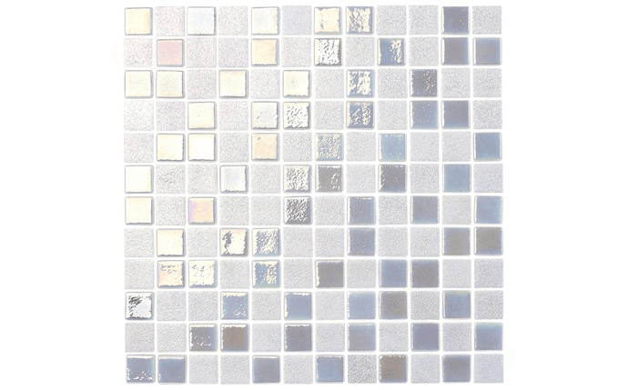 NPT OPL-PEARL1X1 1″ x 1″ Opal Pearl White Pool Tile
