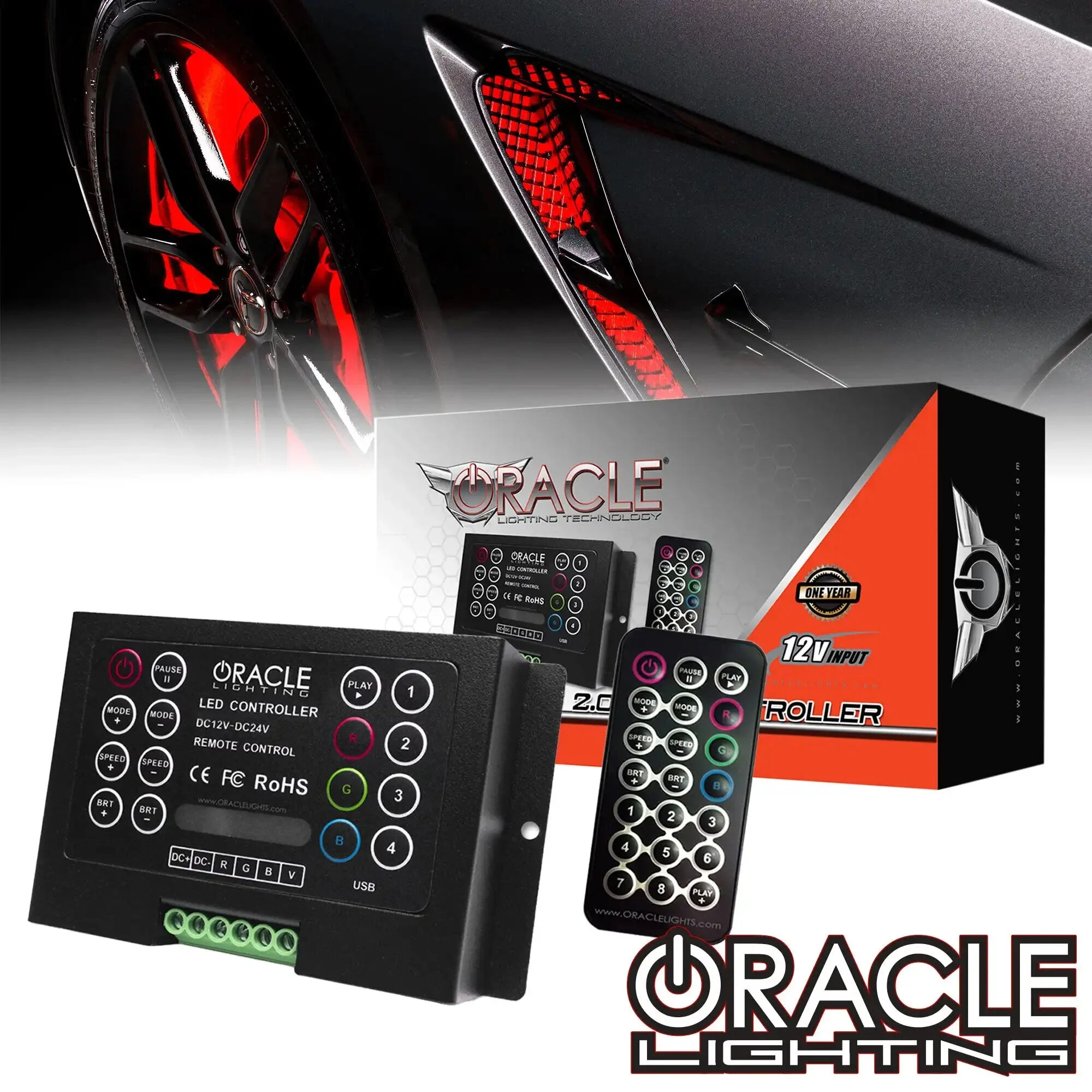 Oracle Lighting 1706-504 ColorSHIFT 2.0 Infrared Remote Controller