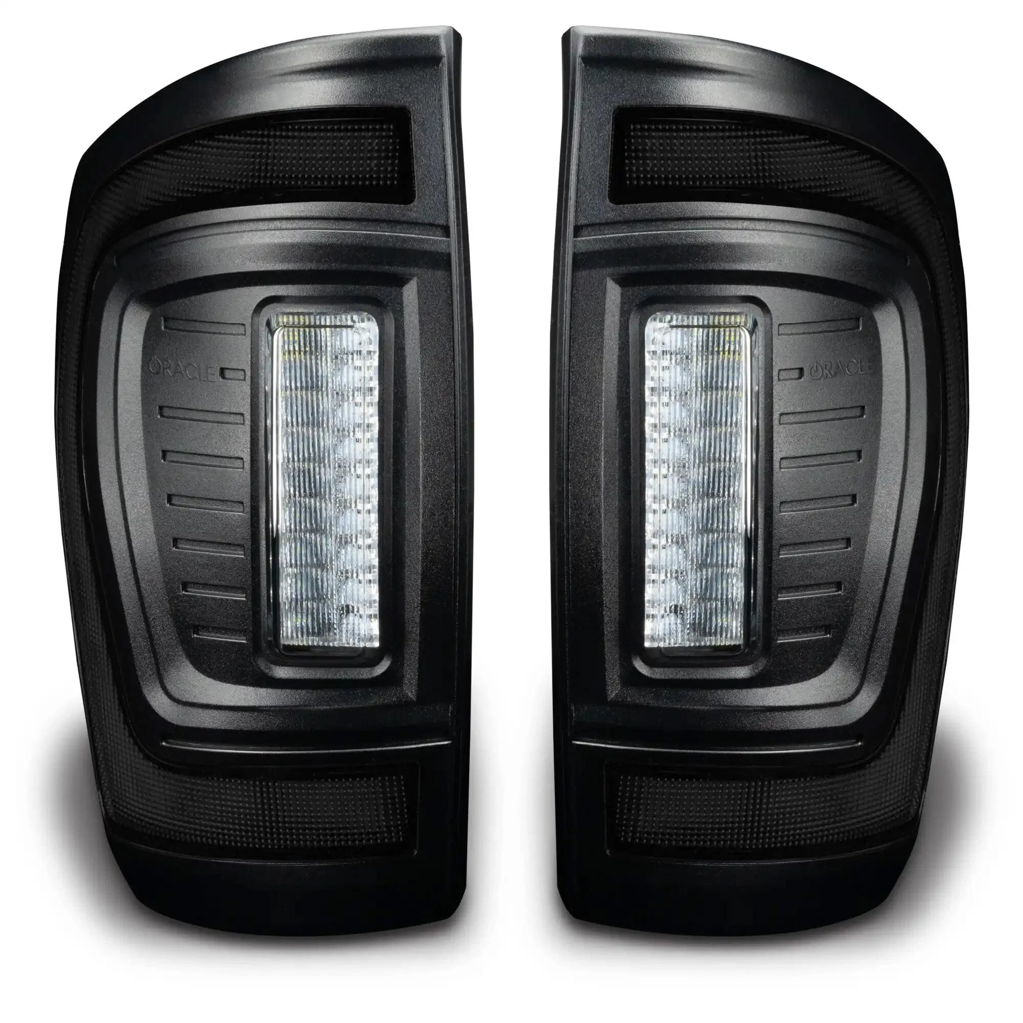 Oracle Lighting "Black Series" Flush Style LED Tail Lights - Tinted Lens for 2016-2023 Gen 3 Toyota Tacoma