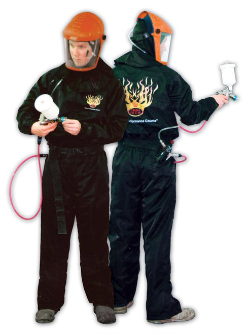 Carbon Fiber Anti-Static Spray Suit PS115B