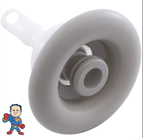 Pentair Cyclone Micro Internal Jet Assembly – 3″ Silver Textured Directional – Twist Lock