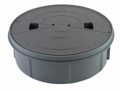 Pentair Dark Gray Bermuda Deck Lid and Collar Assembly & Screws, 510327
