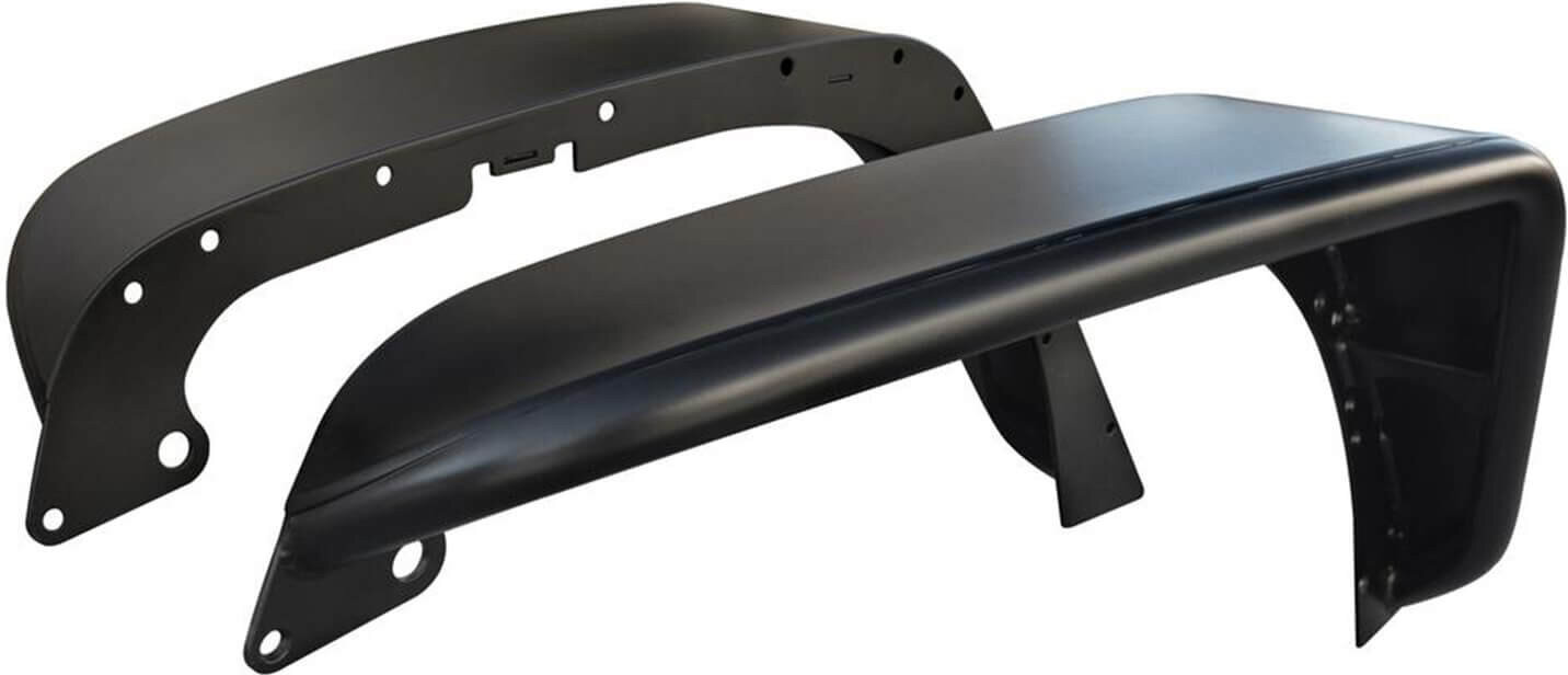 Poison Spyder Crusher Flares for 18-26 Jeep Wrangler JL & Gladiator JT