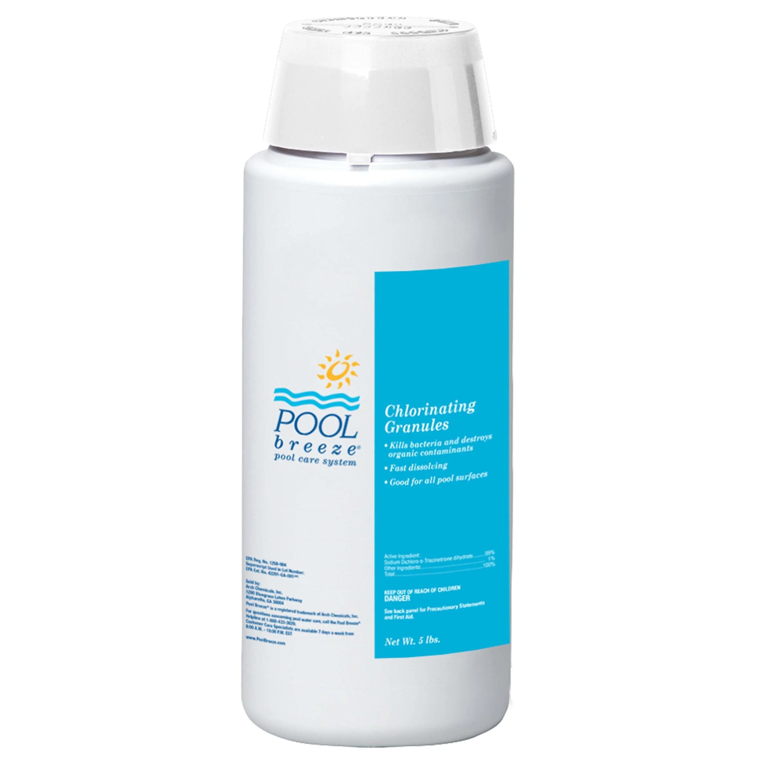 POOL Breeze Chlorinating Granules 5lb – 88403