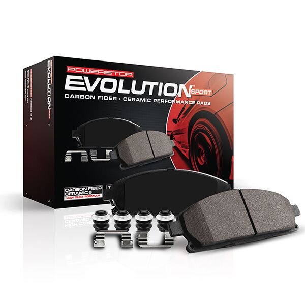 PowerStop Z23 Evolution Sport Carbon-Fiber Brake Pads for 21-26 Ford Bronco