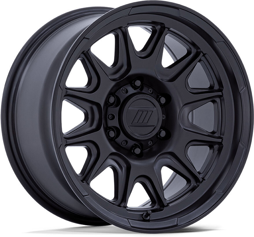 Pro Comp PA200MX17806820 Pulse Wheel 17x8 with 5.29in Backspace in Matte Black for 21-26 Ford Bronco