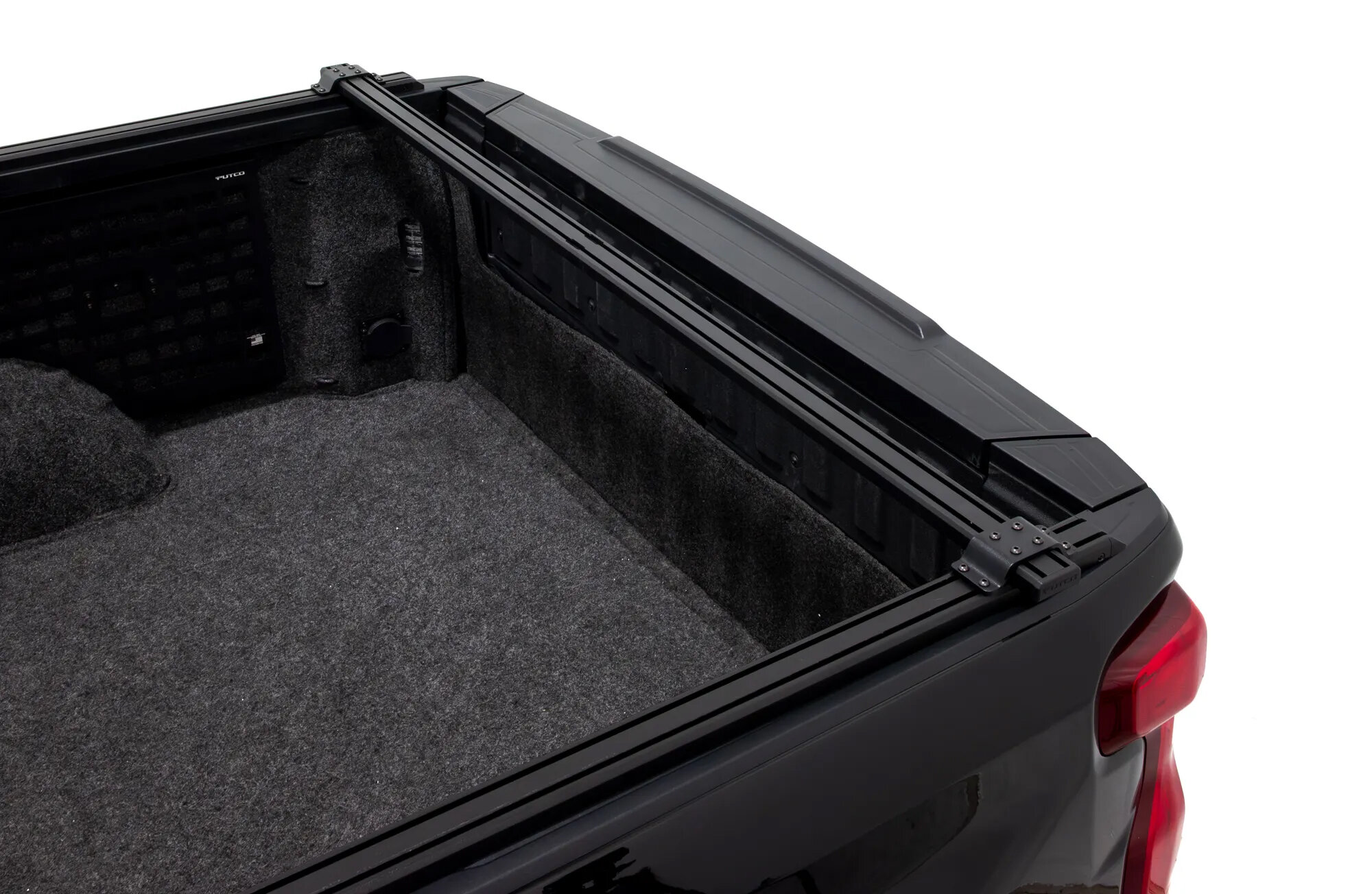 Putco Tec Rack Upright & 64" Flat Cross Bar Kit for 20-26 Jeep Gladiator JT