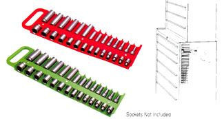3/8 inMagnetic Socket Holder Tray (RED)